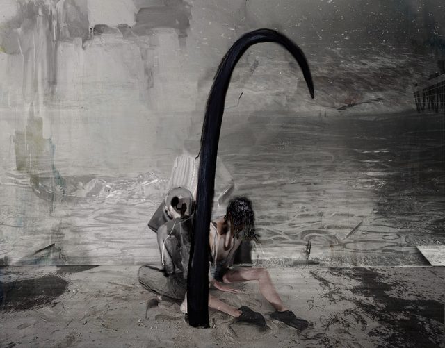 Alex Fischer, bow, 2012, 15&frac12;&times;23&frac58; inch digital lightjet